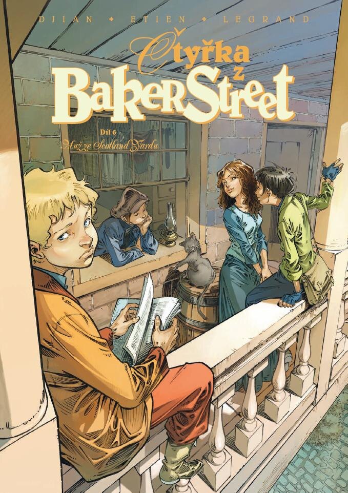 Obálka knihy Čtyřka z Baker Street 6 - Muž ze Scotland Yardu