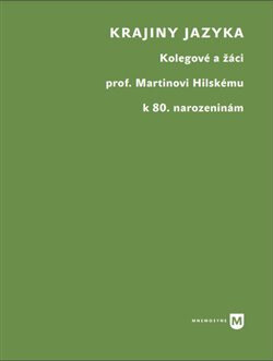 Obálka knihy Krajiny jazyka