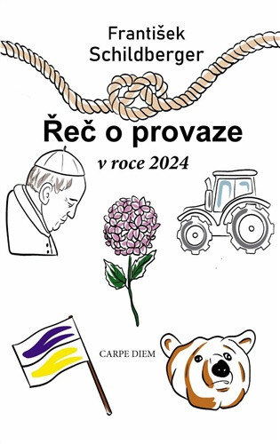 Obálka knihy Řeč o provaze v roce 2024