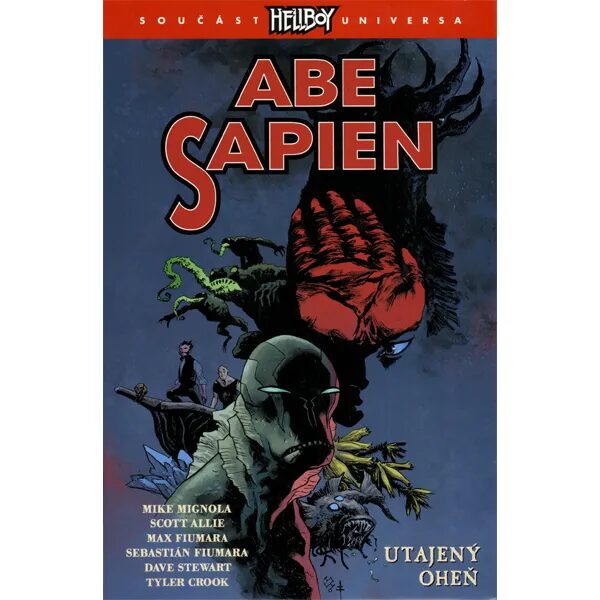 Obálka knihy Abe Sapien 7: Utajený oheň