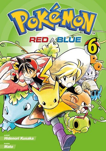 Obálka knihy Pokémon - Red a Blue 6