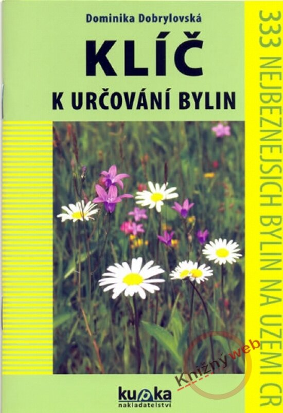 Obálka knihy Klíč k určování bylin