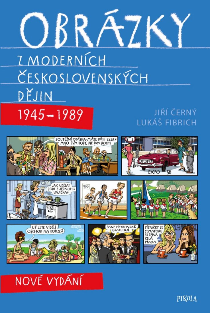 Obálka knihy Obrázky z moderních československých dějin
