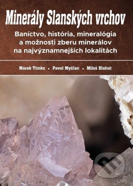 Obálka knihy Minerály Slanských vrchov