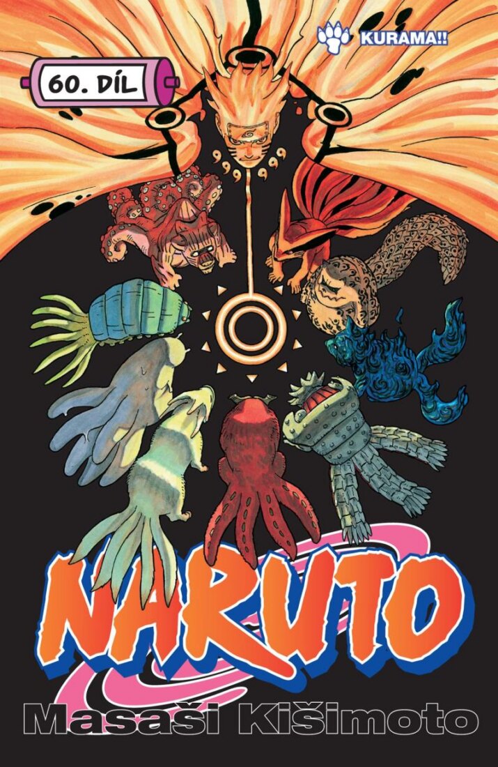 Obálka knihy Naruto 60 - Kurama