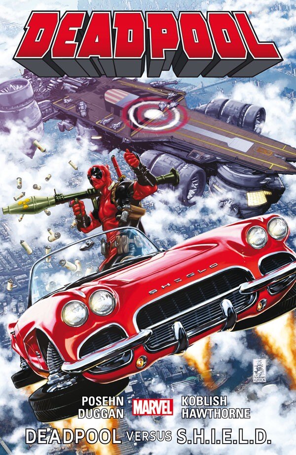 Obálka knihy Deadpool: Deadpool versus S.H.I.E.L.D.