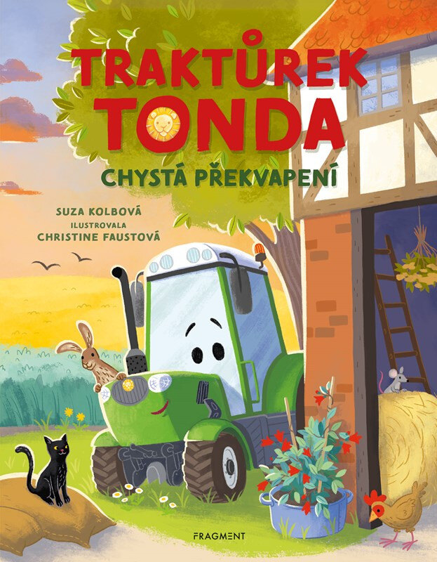 Obálka knihy Traktůrek Tonda chystá překvapení