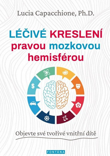 Obálka knihy Léčivé kreslení pravou mozkovou hemisférou