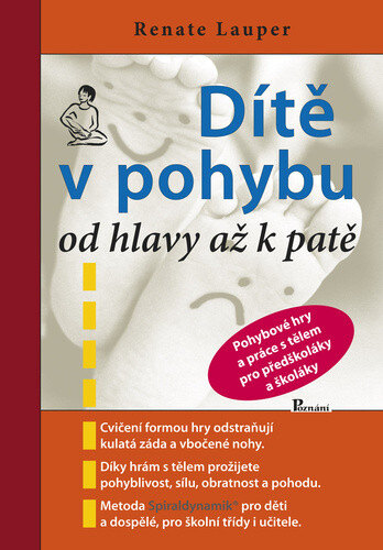 Obálka knihy Dítě v pohybu od hlavy až k patě