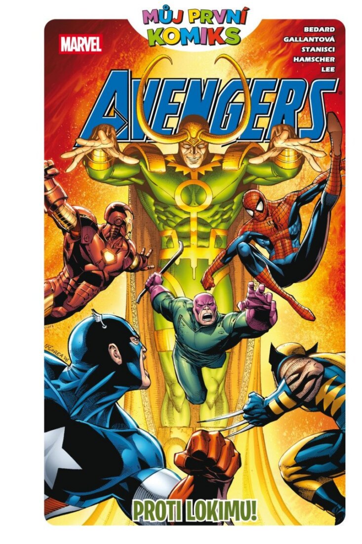 Obálka knihy Můj první komiks Avengers - Proti Lokimu!
