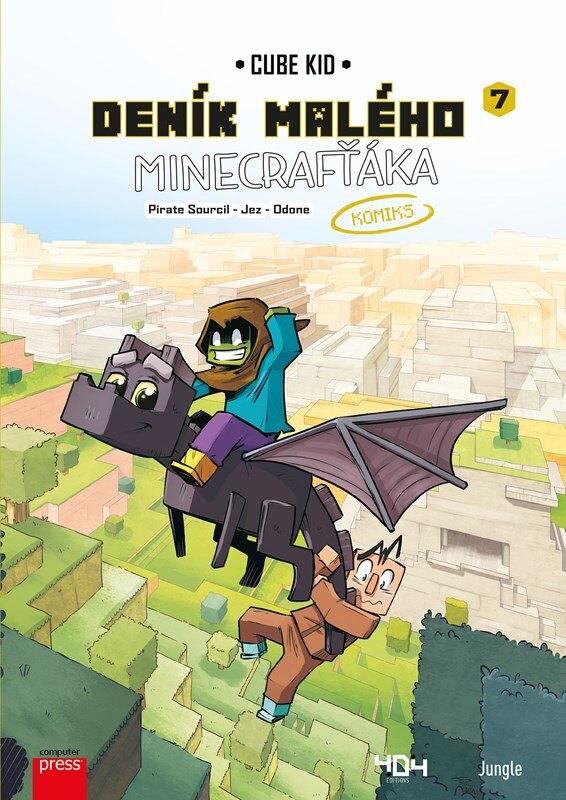 Obálka knihy Deník malého Minecrafťáka: komiks 7