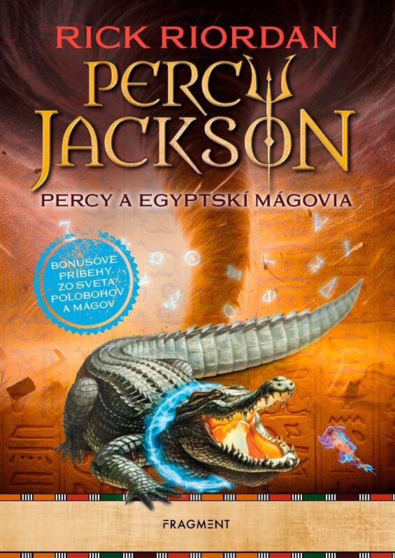 Obálka knihy Percy Jackson: Percy a egyptskí  mágovia