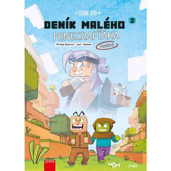 Obálka knihy Minecraft komiks: Deník malého Minecrafťáka 2