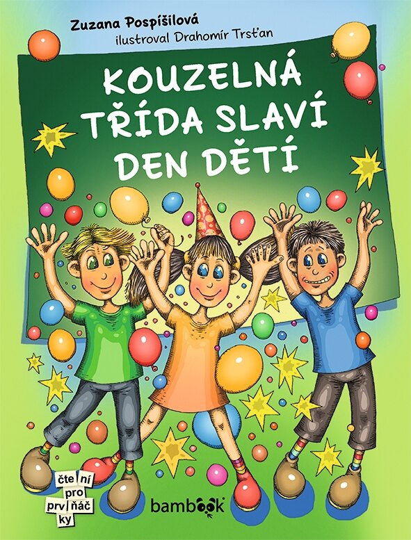 Obálka knihy Kouzelná třída slaví Den dětí