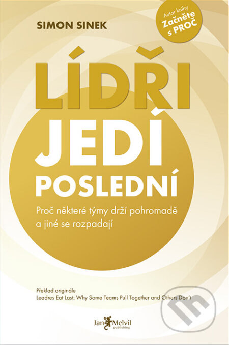 Obálka knihy Lídři jedí poslední