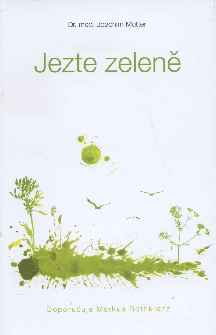Obálka knihy Jezte zeleně