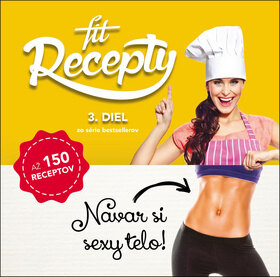 Obálka knihy Fit recepty 3. diel
