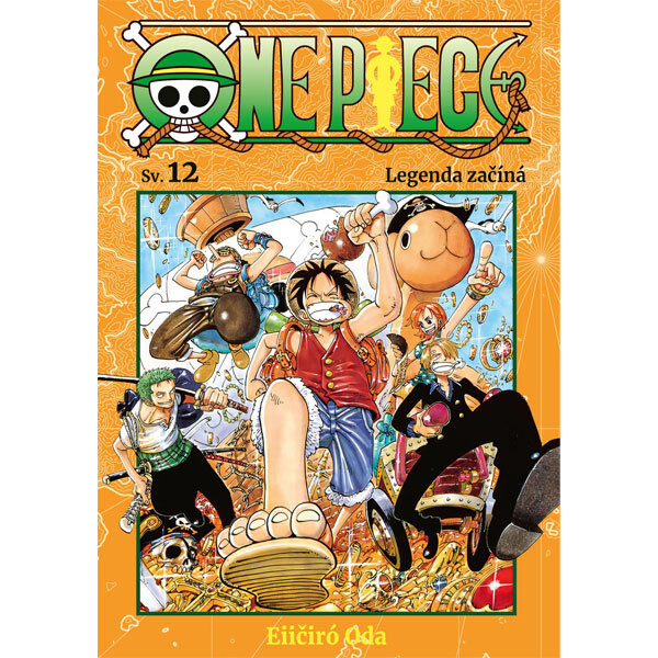 Obálka knihy One Piece 12: Legenda začíná