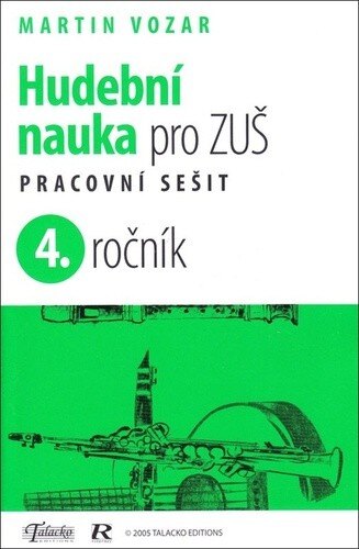 Obálka knihy Hudební nauka pro ZUŠ 4. ročník