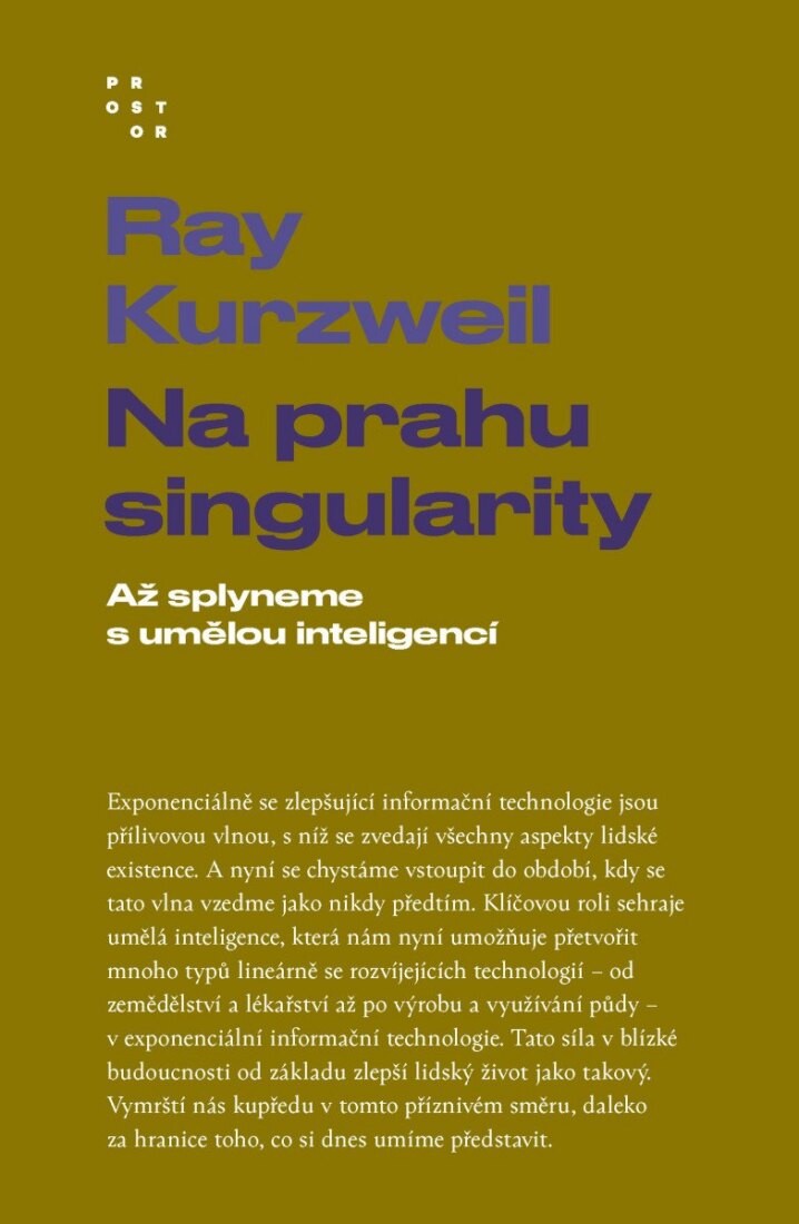 Obálka knihy Na prahu singularity - Až splyneme s umělou inteligencí