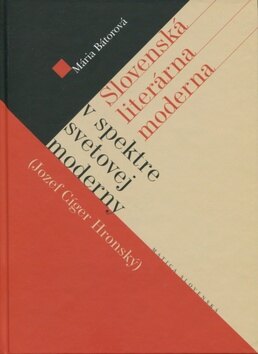 Obálka knihy Slovenská literárna moderna v spektre svetovej moderny