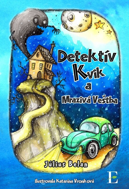 Obálka knihy Detektív Kvik a mrazivá veštba