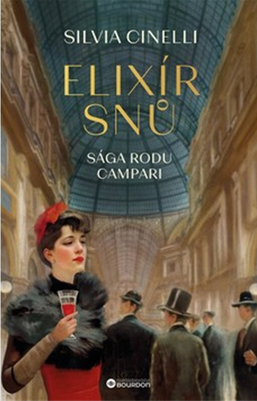 Obálka knihy Elixír snů: Sága rodu Campari