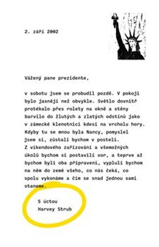 Obálka knihy S úctou Harvey Strub