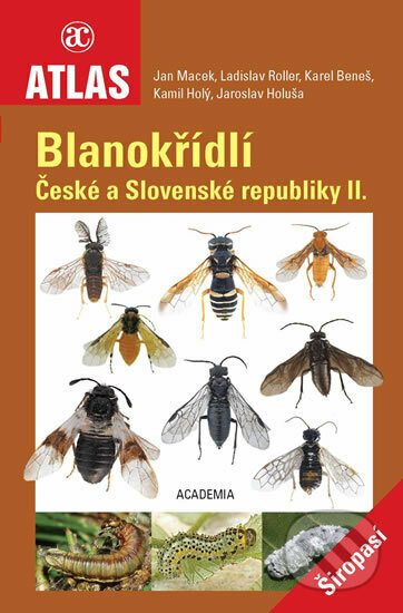Obálka knihy Blanokřídlí České a Slovenské republiky II.