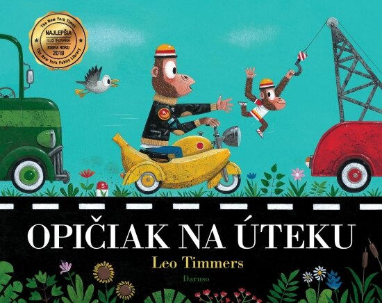 Obálka knihy Opičiak na úteku