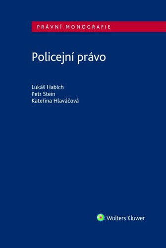 Obálka knihy Policejní právo