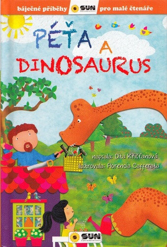 Obálka knihy Péťa a dinosaurus