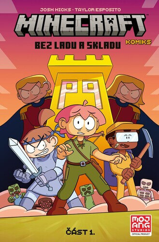 Obálka knihy Minecraft komiks Bez ladu a skladu