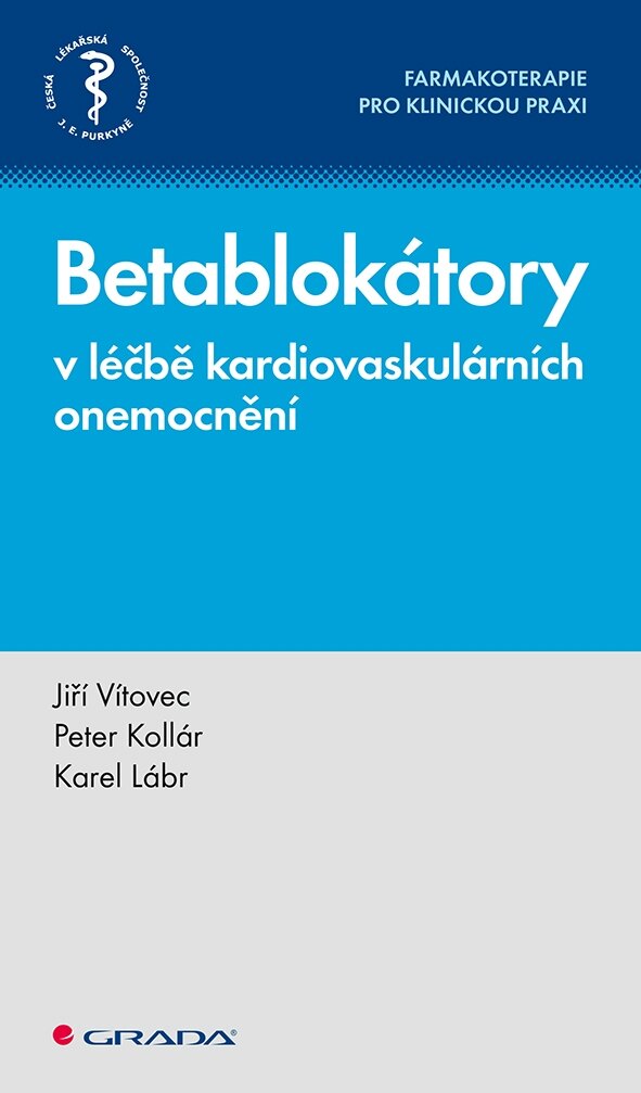 Obálka knihy Betablokátory v léčbě kardiovaskulárních onemocnění
