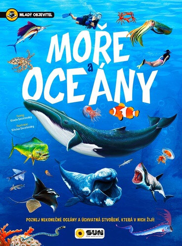 Obálka knihy Moře a oceány Mladý objevitel