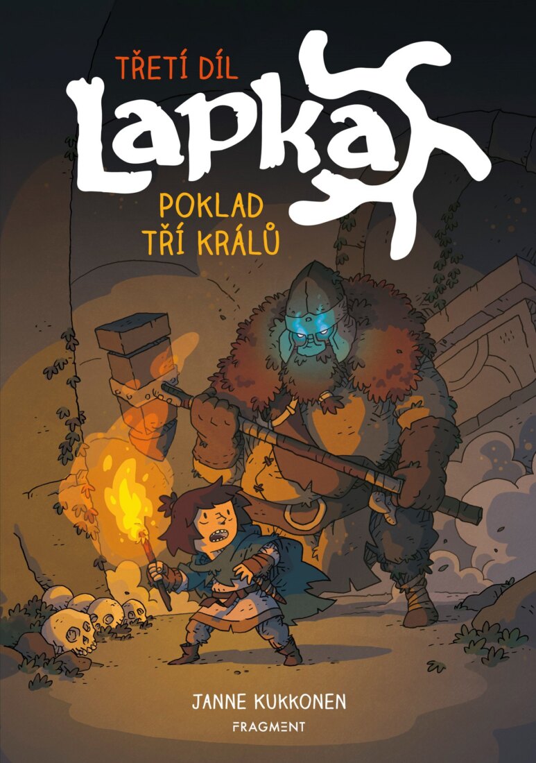 Obálka knihy Lapka - Poklad tří králů (3. díl)