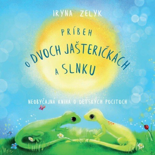 Obálka knihy Príbeh o dvoch jašteričkách a slnku