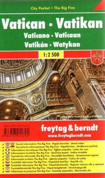 Obálka knihy Vatikan / centrum lamino 1:2 500
