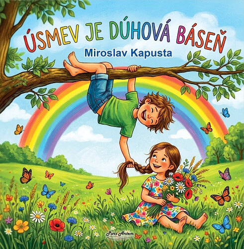 Obálka knihy Úsmev je dúhová báseň