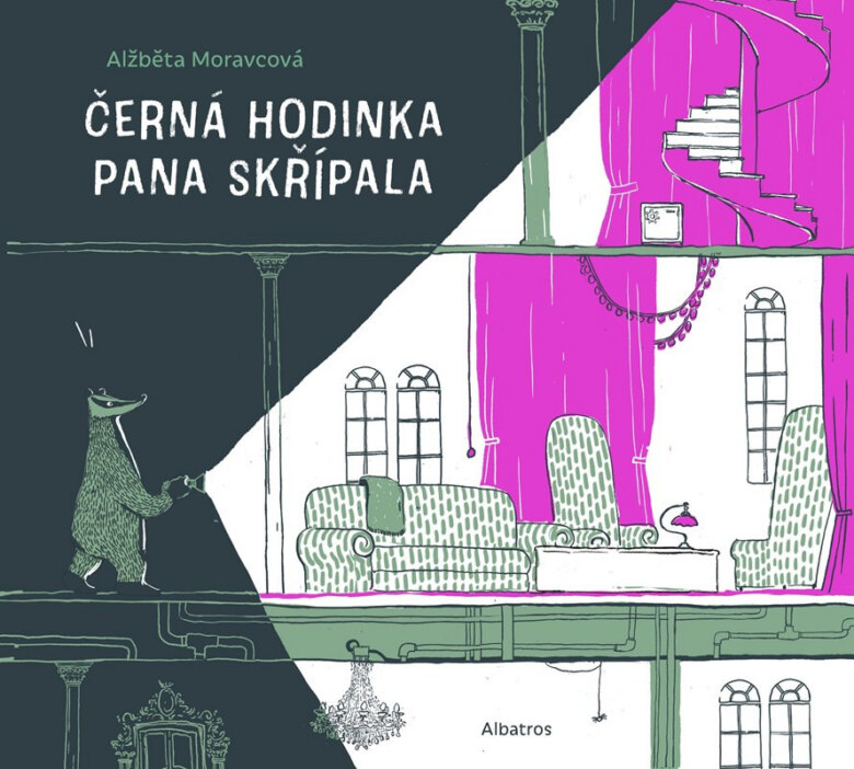Obálka knihy Černá hodinka pana Skřípala