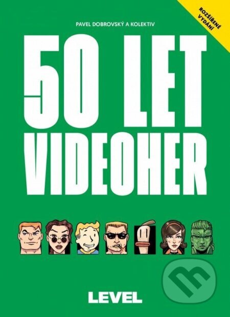 Obálka knihy 50 let videoher