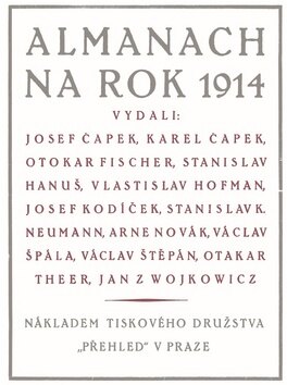 Obálka knihy Almanach na rok 1914