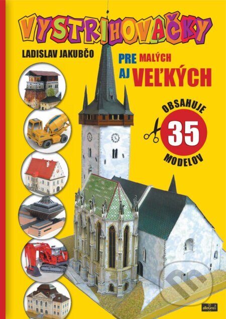 Obálka knihy Vystrihovačky pre malých aj veľkých