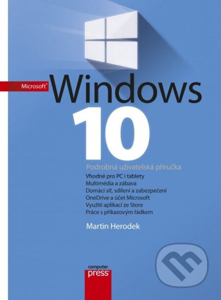 Obálka knihy Microsoft Windows 10 (český jazyk)