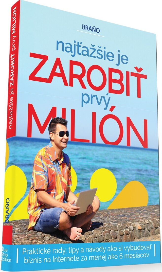 Obálka knihy Najťažšie je zarobiť prvý milión