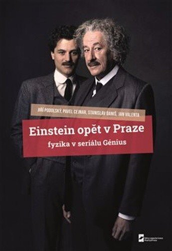 Obálka knihy Einstein opět v Praze