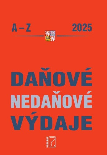 Obálka knihy Daňové a nedaňové výdaje 2025