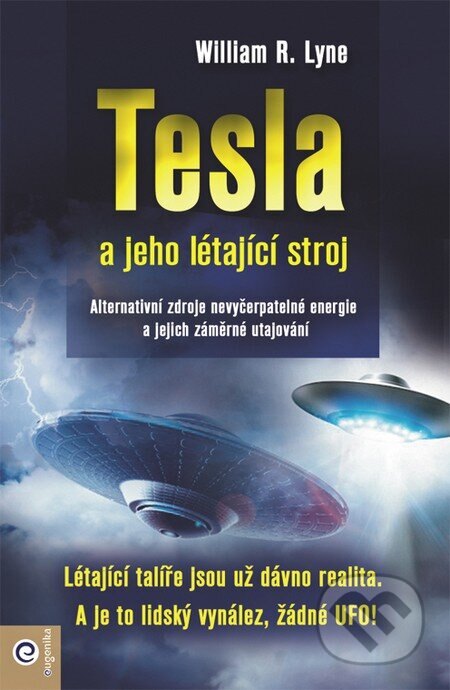 Obálka knihy Tesla a jeho létající stroj