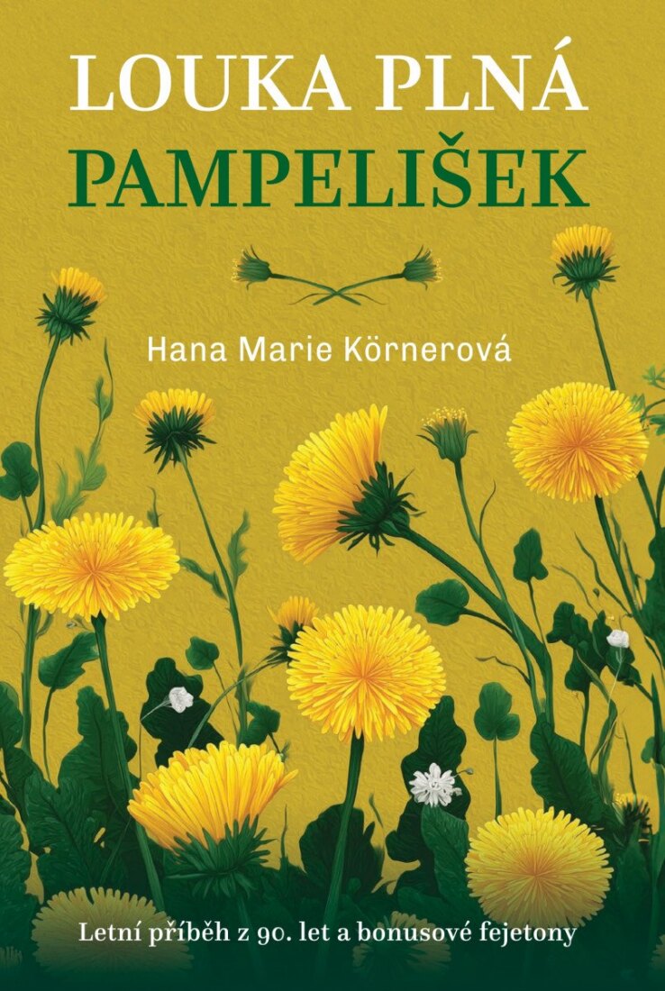 Obálka knihy Louka plná pampelišek