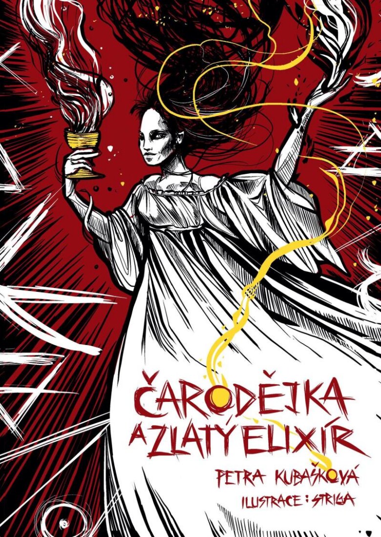 Obálka knihy Čarodějka a zlatý elixír